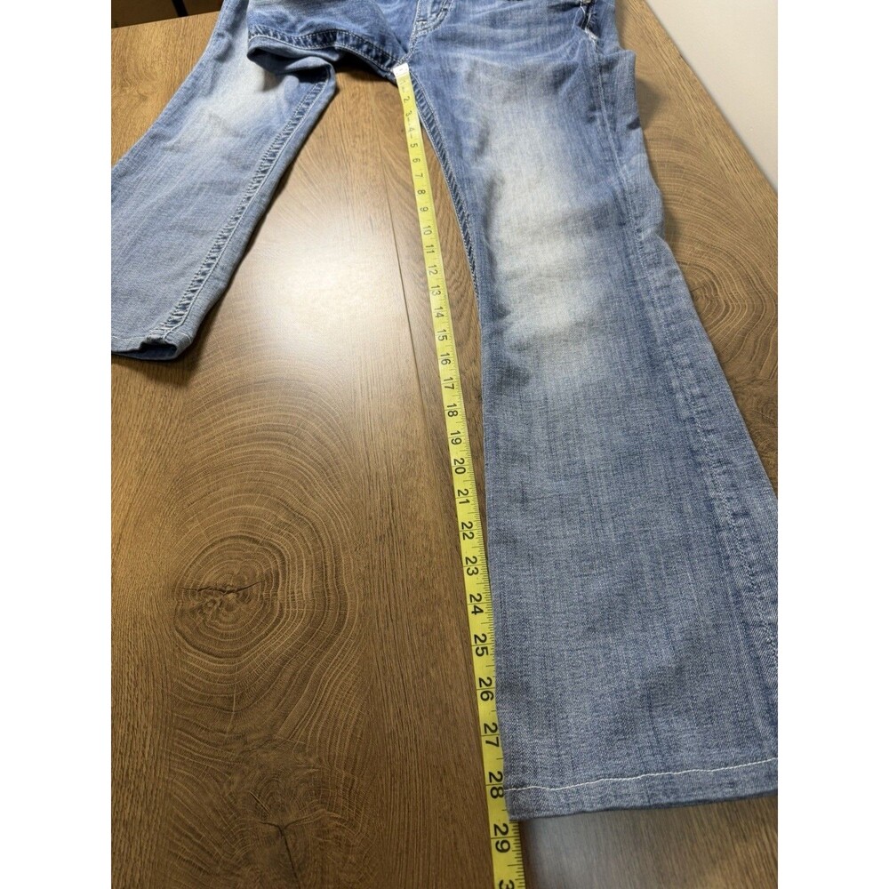 Miss Me Signature Embellished Bootcut Low Rise Jeans Size 29 (Hem Shortened) - Picture 15 of 16